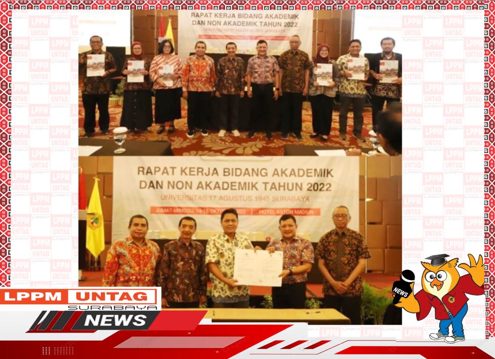 Penandatanganan Kontrak Kinerja oleh Ketua LPPM Untag Surabaya
