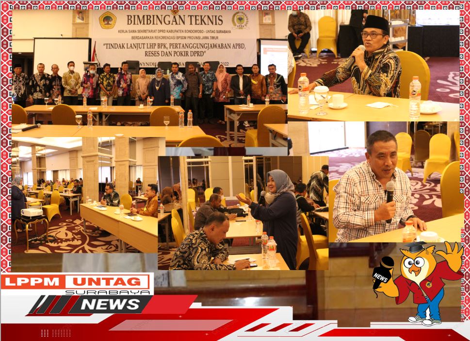 LPPM Universitas 17 Agustus 1945 Surabaya mengadakan kerjasama dengan DPRD Kabupaten Bondowoso