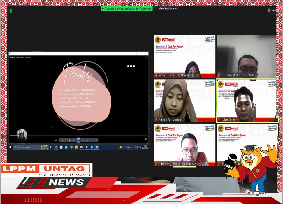 Seminar & Call For Paper Hasil Pengabdian Kepada Masyarakat Tahun 2022