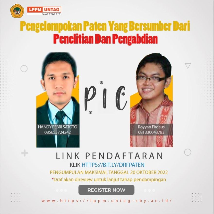 Pengelompokan Paten Yang Bersumber Dari Penelitian Dan Pengabdian