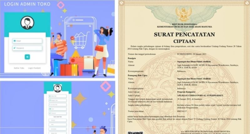 Mahasiswa dan Dosen Untag Ciptakan Aplikasi Permudah Penjualan