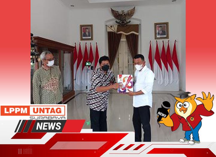 Wakil Rektor Untag Surabaya beserta LPPM Untag Surabaya melakukan Audiensi bersama Bupati Ponorogo