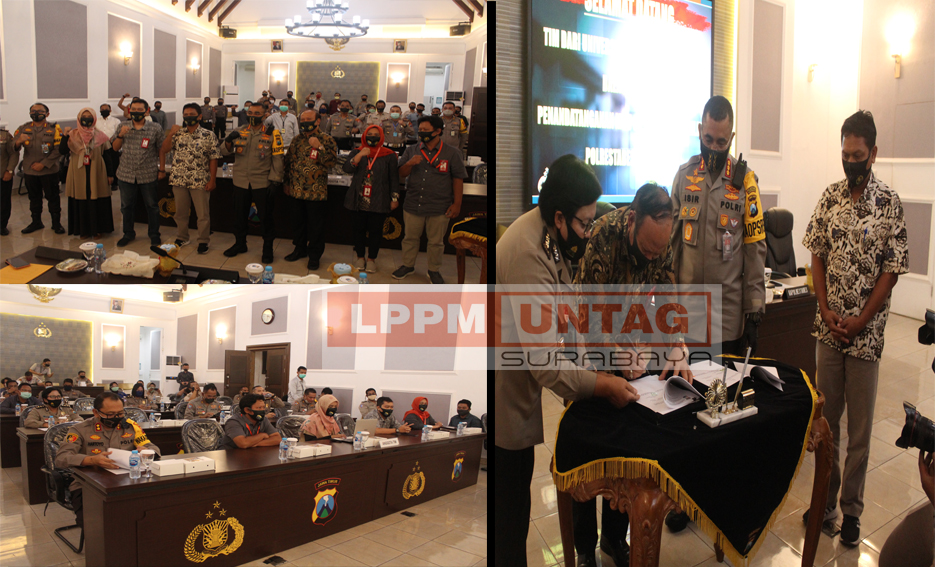 UNTAG BANTU POLRESTABES SURABAYA TELITI INDEKS KEPUASAN PUBLIK